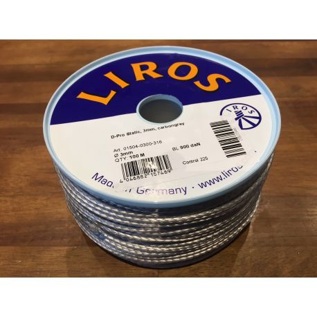 Liros D-Pro Static Dyneema DM20 3mm Bobine Seulement LIR150403 H2O Sensations