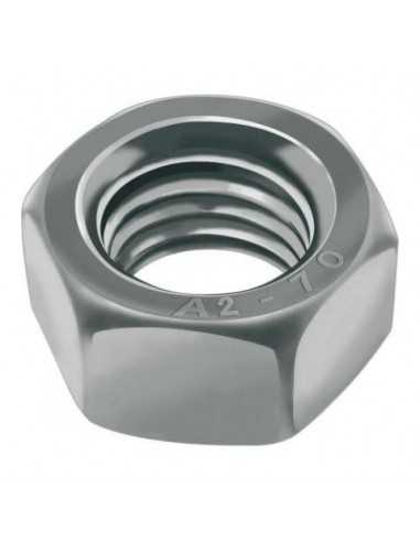 Ecrou Métrique Inox A2 Hexagonal M4