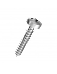 Stainless Steel A2 Metal Screw 4.2*13mm Pozidriv Pan Head A2PZTCB4213 H2O Sensations