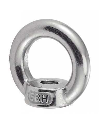 Stainless Steel A4 Nut Ring M10 DIN 582