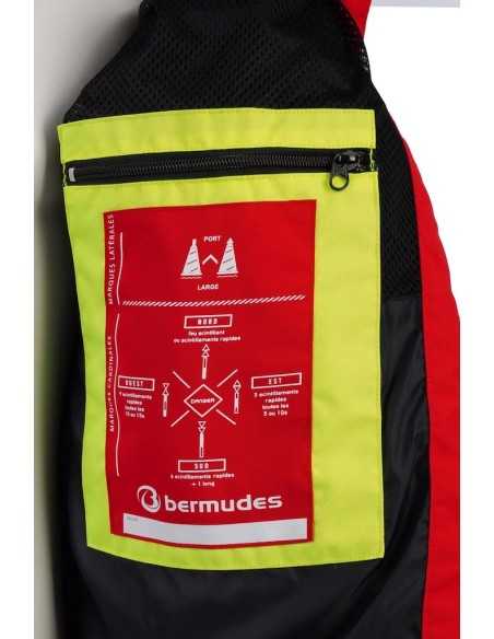 Bermudes Jacket Light Inshore Red BMBVES247 H2O Sensations