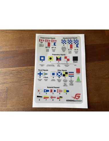 Goodall Flag Code Stickers