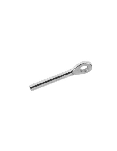 Stainless Steel A4 Wire Terminal Eye 3mm Pin 6.5mm