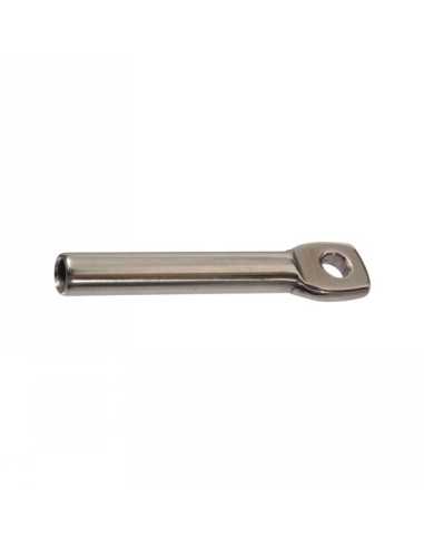 Stainless Steel A4 Wire Terminal Eye Short 4mm Pin 5.3mm