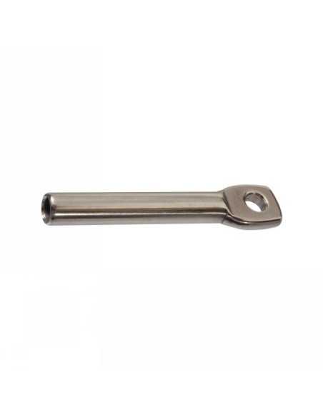 Stainless Steel A4 Wire Terminal Eye Short 4mm Pin 5.3mm