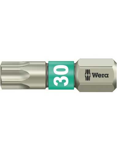 Wera Bits Stainless Steel Torx TX30 25mm EM628813025 H2O Sensations